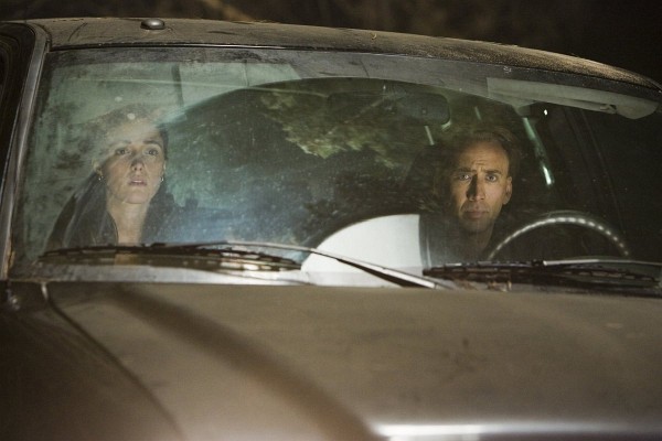 Photo: Still of Nicolas Cage and Rose Byrne in Knowing