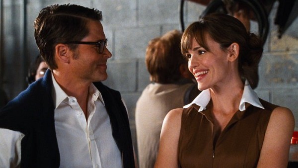 Still of Rob Lowe and Jennifer Garner in The Invention of Lying