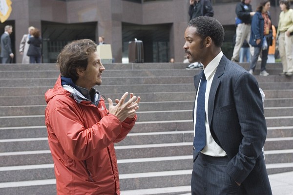 Still of Will Smith and Gabriele Muccino in The Pursuit of Happyness