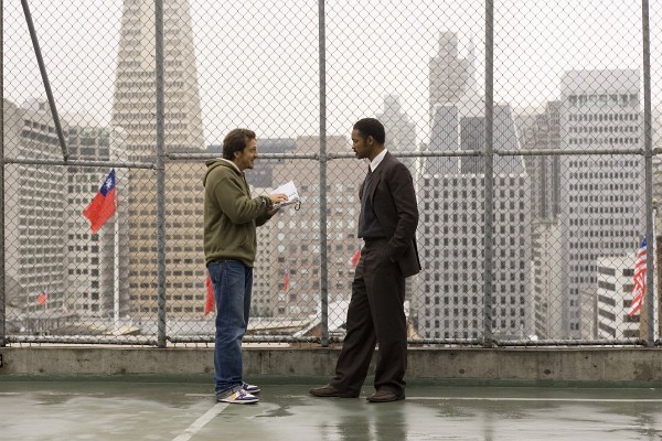 Still of Will Smith and Gabriele Muccino in The Pursuit of Happyness