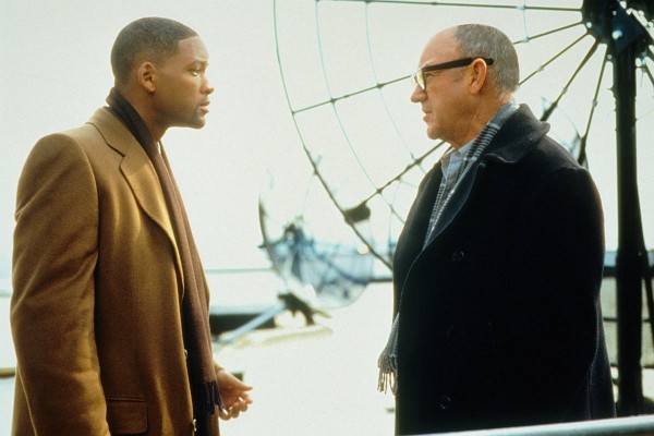 Still of Will Smith and Gene Hackman in Enemy of the State