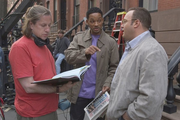 Still of Will Smith, Kevin James and Andy Tennant in Hitch