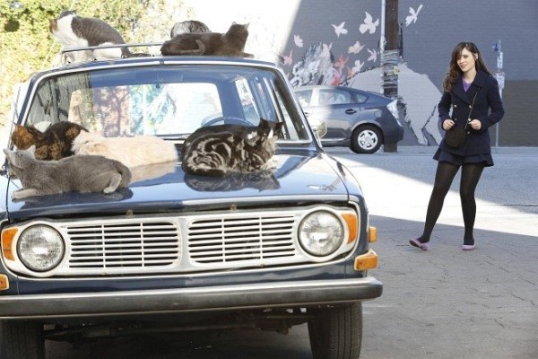 Still of Zooey Deschanel and Greg Gayne in New Girl