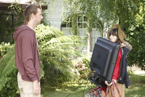 Still of Zooey Deschanel and Ian Wolterstorff in New Girl