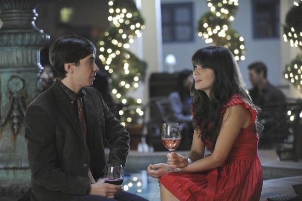 Still of Zooey Deschanel and Justin Long in New Girl