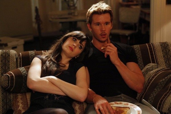 Still of Zooey Deschanel and Ryan Kwanten in New Girl
