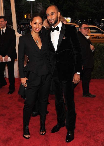 Swizz Beatz and Alicia Keys
