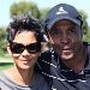 Halle Berry and Sugar Ray Leonard