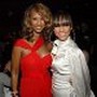 Iman and Alicia Keys