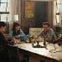 Still of Zooey Deschanel, Max Greenfield, Lamorne Morris and Jake Johnson in New Girl