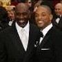 Will Smith and Chris Gardner at event of The 79th Annual Academy Awards