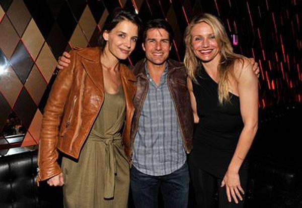 Photo: Tom Cruise, Cameron Diaz and Katie Holmes