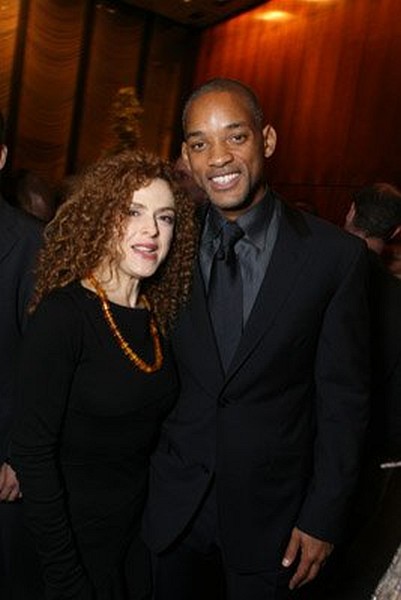 Will Smith and Bernadette Peters at event of The Pursuit of Happyness