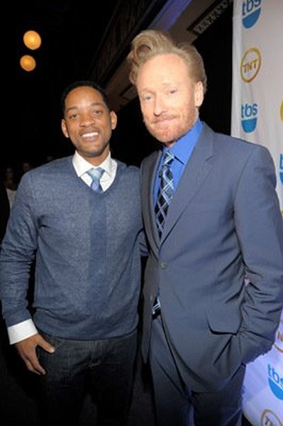 Will Smith and Conan O'Brien