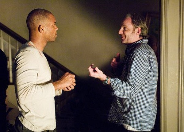 Will Smith and Francis Lawrence in I Am Legend