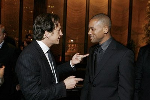 Will Smith and Gabriele Muccino at event of The Pursuit of Happyness