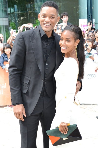 Will Smith and Jada Pinkett Smith at event of Free Angela and All Political Prisoners