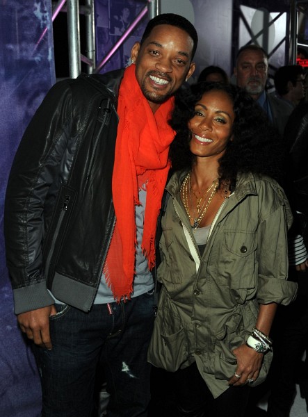 Will Smith and Jada Pinkett Smith at event of Justin Bieber: Never Say Never