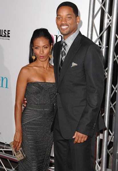 Will Smith and Jada Pinkett Smith at event of The Women