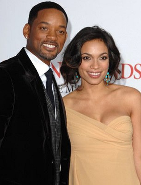 Will Smith and Rosario Dawson at event of Seven Pounds