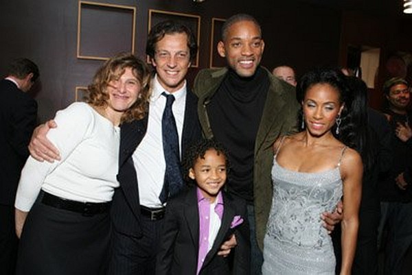 Will Smith, Jada Pinkett Smith, Gabriele Muccino, Amy Pascal and Jaden Smith at event of The Pursuit of Happyness