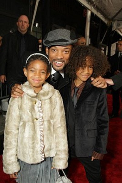 Will Smith, Jaden Smith and Willow Smith at event of The Day the Earth Stood Still