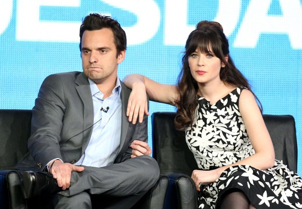 Zooey Deschanel and Jake Johnson at event of New Girl