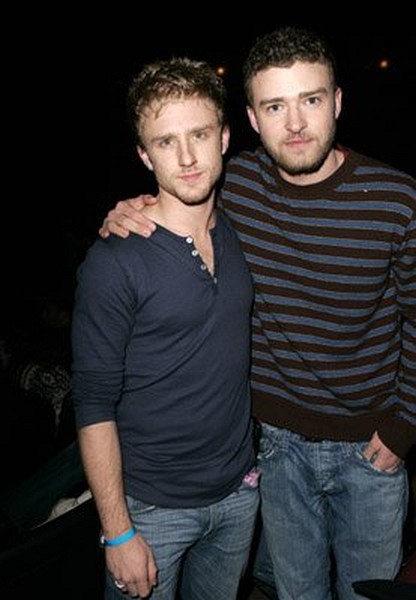 Ben Foster and Justin Timberlake at event of Alpha Dog