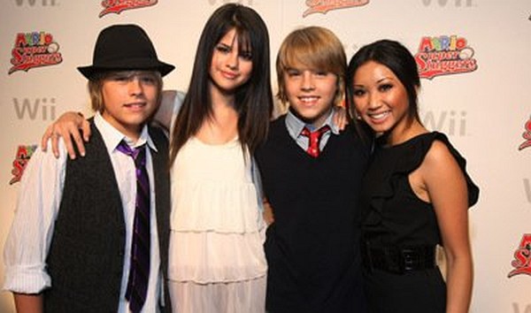 Brenda Song, Cole Sprouse, Dylan Sprouse and Selena Gomez