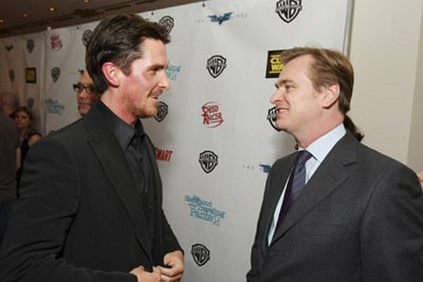 Christian Bale and Christopher Nolan
