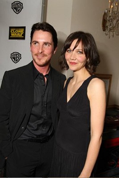 Christian Bale and Maggie Gyllenhaal