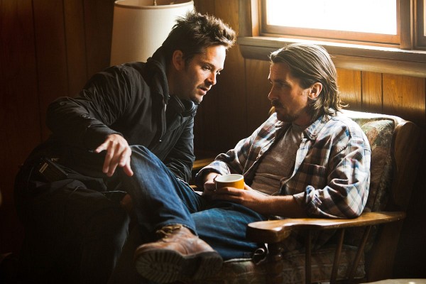 Christian Bale and Scott Cooper in Out of the Furnace
