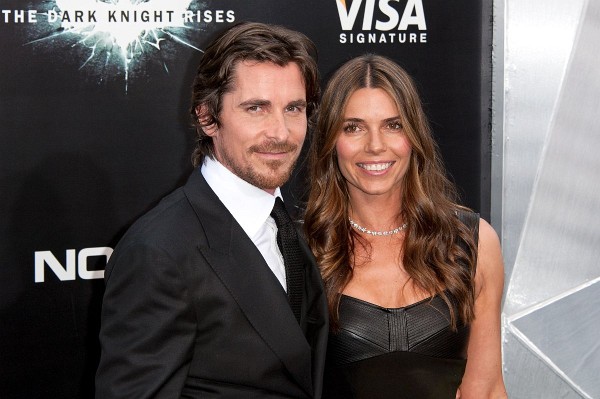 Christian Bale and Sibi Blazic at event of The Dark Knight Rises