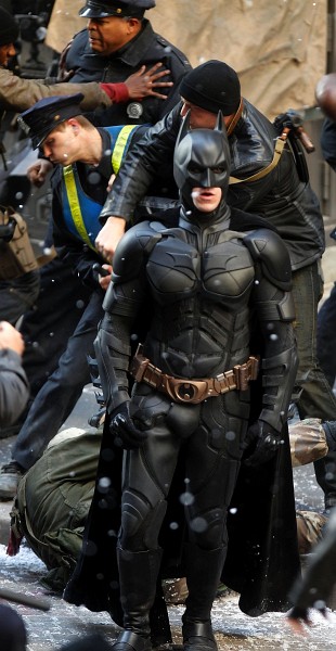 Christian Bale at event of The Dark Knight Rises