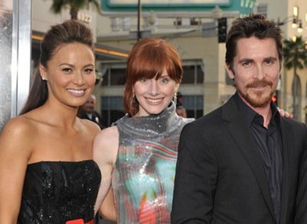 Christian Bale, Bryce Dallas Howard and Moon Bloodgood at event of Terminator Salvation