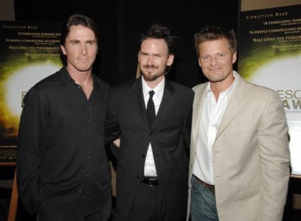Christian Bale, Jeremy Davies and Steve Zahn at event of Rescue Dawn