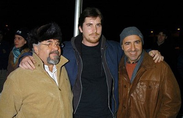 Christian Bale, Julio Fernandez and Carlos Fernandez at event of The Machinist