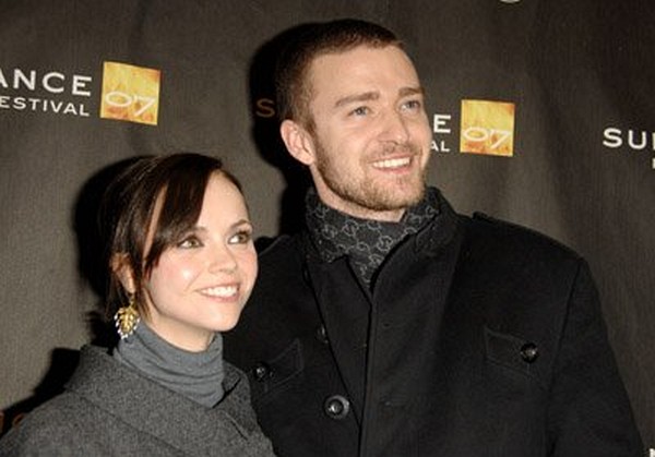 Christina Ricci and Justin Timberlake at event of Black Snake Moan