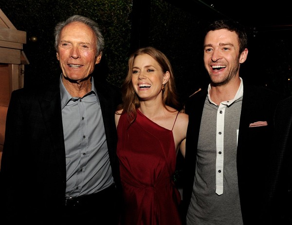 Clint Eastwood, Justin Timberlake and Amy Adams at event of Trouble with the Curve