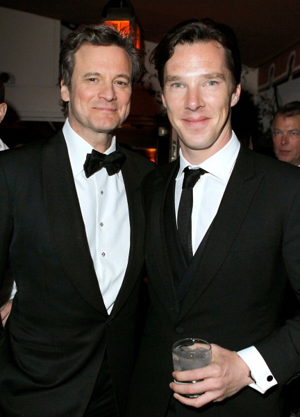 Colin Firth and Benedict Cumberbatch