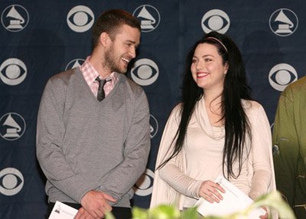 Justin Timberlake and Amy Lee