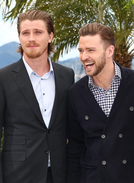 Justin Timberlake and Garrett Hedlund at event of Inside Llewyn Davis