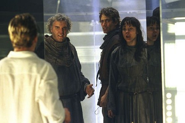 (Left to right) Billy Connolly, Paul Walker and Frances O'Connor.