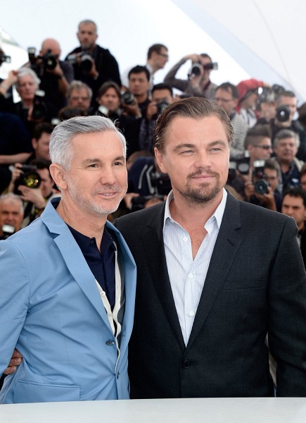 Leonardo DiCaprio and Baz Luhrmann at event of The Great Gatsby