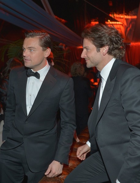 Leonardo DiCaprio and Bradley Cooper