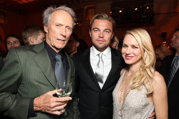 Leonardo DiCaprio, Clint Eastwood and Naomi Watts at event of J. Edgar