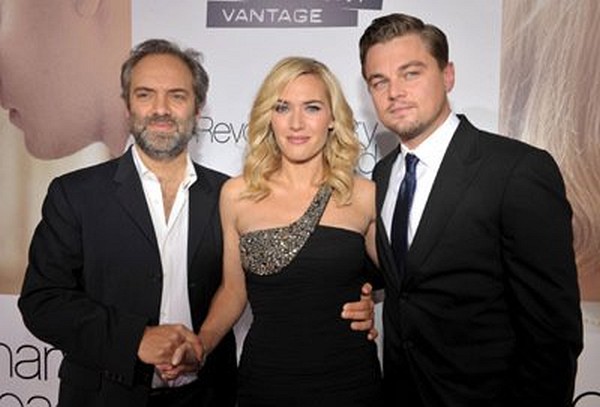 Leonardo DiCaprio, Kate Winslet and Sam Mendes at event of Revolutionary Road