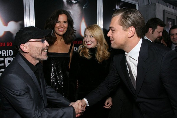 Leonardo DiCaprio, Roberta Armani, Patricia Clarkson and Jackie Earle Haley at event of Shutter Island