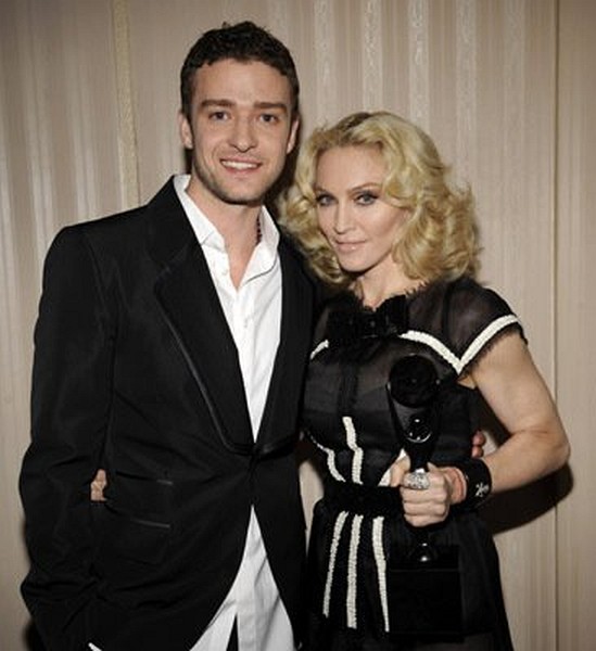 Madonna and Justin Timberlake