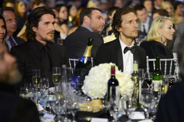 Matthew McConaughey and Christian Bale